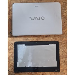 Back Cover LCD & Bezel Sony Vaio SVE445M-1EW Recondicionado Ref: 012-001A-9904-A / 012-101A-9905-A
