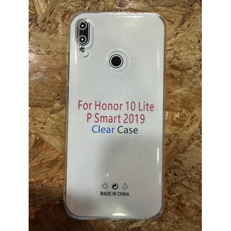 Capa de Silicone Transparente Honor 10 Lite / Huawei P Smart 2019