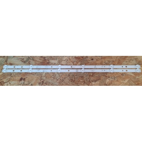 Kit Barra LED Daewoo 32DE05HL Recondicionado Ref: 17DLB32NER16-A