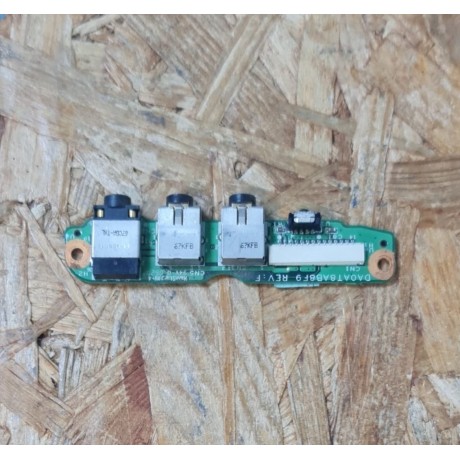 Placa Jack de Audio C/ Sensor IR HP Pavillion DV6000 Recondicionado Ref: DA0AT8AB8F9