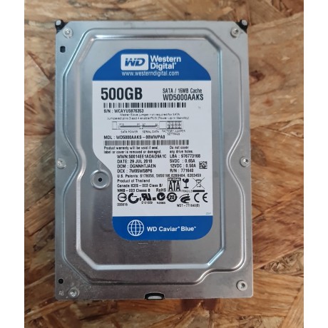Disco Rigido 500GB Samsung SATA 3.5 Recondicionado Ref: WD5000AAKS