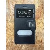 Capa Flip Cover Preta Huawei P8 Lite / Huawei ALE-L21
