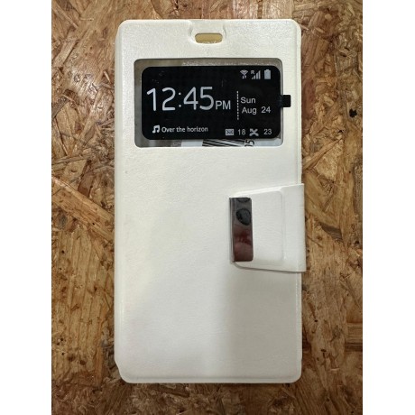 Capa Flip Cover Branca Huawei P8 Lite / Huawei ALE-L21