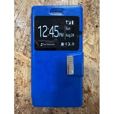 Capa Flip Cover Azul Huawei P8 Lite / Huawei ALE-L21