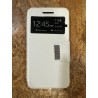 Capa Flip Cover Branca Wiko Rainbow 4G