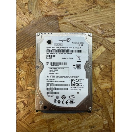 Disco Rigido 80Gb Seagate SATA 2.5 Recondicionado Ref: ST980813ASG