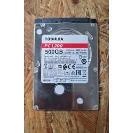 Disco Rigido 500GB Toshiba SATA 2.5 Recondicionado Ref: HDKCB16ZKA01