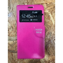Capa Flip Cover Rosa Samsung Note Edge / Samsung SM-N9150