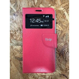 Capa Flip Cover Rosa Samsung Note Edge / Samsung SM-N9150