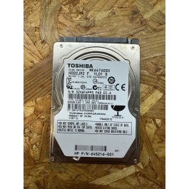 Disco Rigido 640Gb Toshiba SATA 2.5 Recondicionado Ref: MK6476GSX