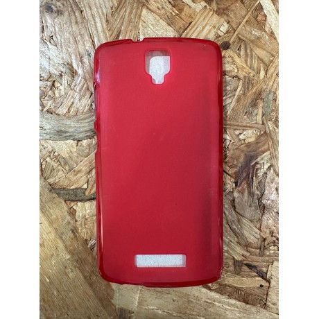 Capa de Silicone Vermelha ZTE Blade L5 / ZTE Blade L5 Plus