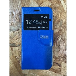 Capa Flip Cover Azul Samsung S5 Mini / Samsung SM-G800H
