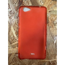 Capa de Silicone Vermelha Wiko Pulp Fab