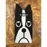 Capa de Silicone Tematica Preta Cão Samsung A7 / Samsung A7000
