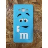 Capa de Silicone Tematica Azul M&M´s Samsung A7 / Samsung A7000