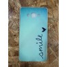 Capa de Plastico Tematica Azul Smile Samsung A7 / Samsung A7000