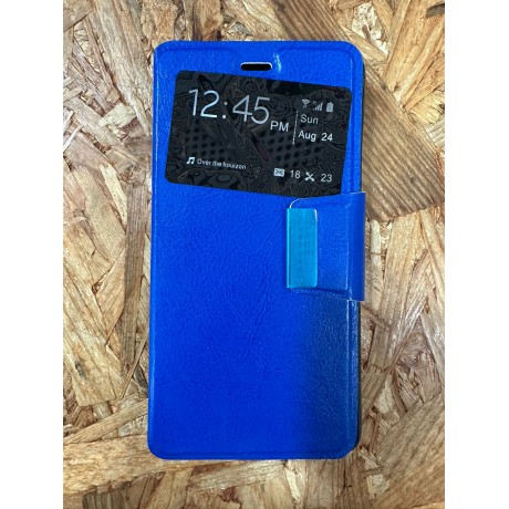 Capa Flip Cover Azul Wiko Highway Signs