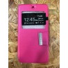 Capa Flip Cover Rosa Wiko Rainbow Up