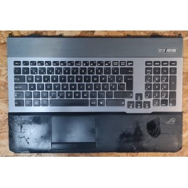 Teclado C/ Cover Asus G75VW Recondicionado Ref: 13GN2V1AP031-1 ( DANIFICADO NA PARTE INFERIOR )