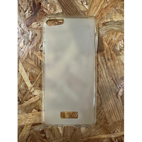 Capa de Silicone Transparente Opaca Wiko Rainbow Up