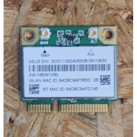 Placa Wireless Asus G75VW Recondicionado Ref: AR5B225