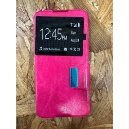 Capa Flip Cover Rosa Alcatel Idol 4 / Alcatel 6055K