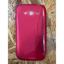 Capa de Silicone Rosa Samsung Grand Duos / Samsung GT-I9082