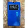 Capa Flip Cover Azul Wiko Rainbow