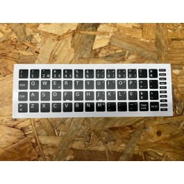Etiqueta / Autocolante Para Teclado 13 x 14 Layout PT em Preto