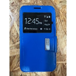 Capa Flip Cover Azul Samsung Note 3 Neo