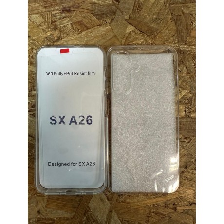 Capa de Silicone Transparente 360 Samsung A26 5G / Samsung SM-A266E