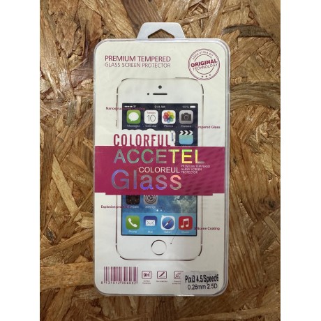 Pelicula de Vidro Simples Alcatel Pixi 3 4.5 / Vodafone Smart Speed 6