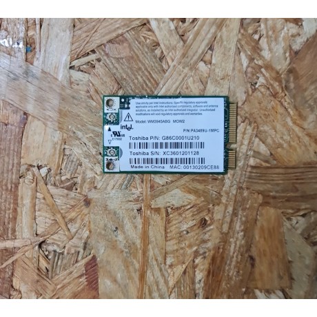 Placa Wireless Toshiba Satellite U400-15D Recondicionado Ref: PA3489U-1MPC