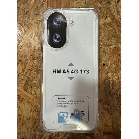 Capa de Silicone Transparente Rigida Xiaomi Redmi A5 4G / Xiaomi 25028PC03G