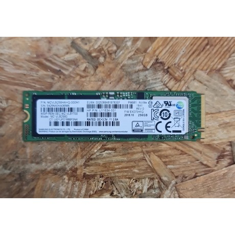 Disco Rigido NVMe M.2 256GB Samsung SATA Recondicionado Ref: PM961