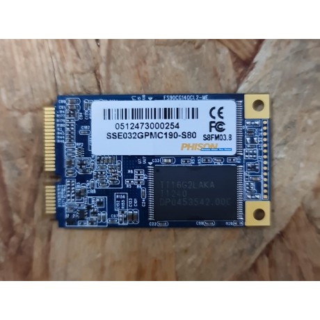 Disco Rigido mSATA 32GB Samsung Recondicionado Ref: SSE032GPMC190-S80