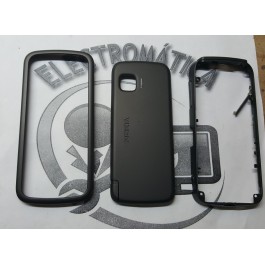 Capa Nokia 5228 Frontal & Tampa Bateria Preto Original