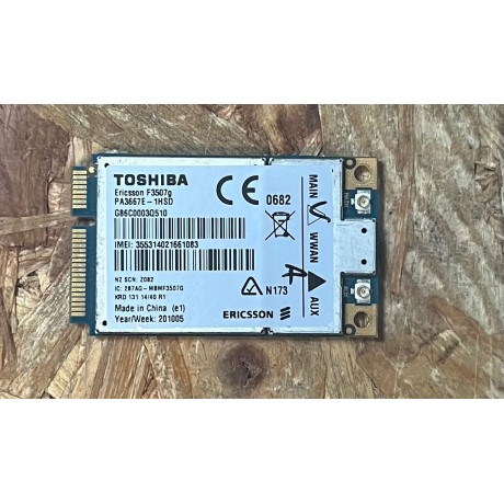 Placa Wireless 3G Toshiba Tecra M10-1KE Recondicionado Ref: PA3667E-1HSD
