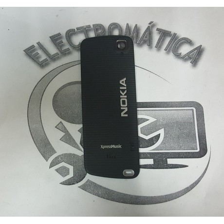 Capa Nokia 5220 Tampa de Bateria Preta Original