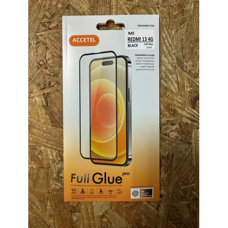 Pelicula de Vidro Completa 3D Xiaomi Redmi 13 4G / Xiaomi 2404ARN45A