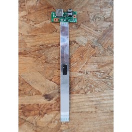 USB Board & Jack Audio Asus E203N Recondicionado Ref: E203NA - IO BOARD