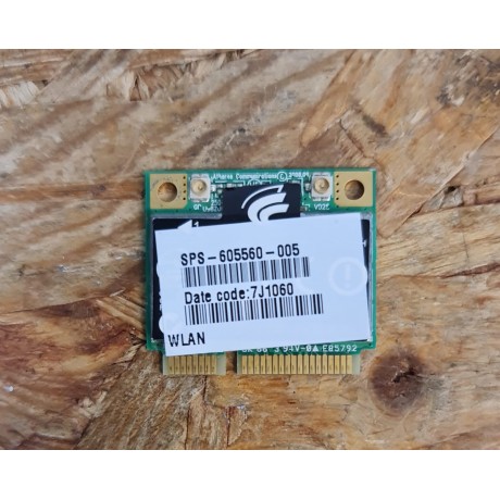 Placa Wireless HP Pavillion DV3-2320EP Recondicionado Ref : 605560-005
