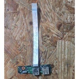 Placa USB Board C/ Switch Toshiba Satellite A100-498 Recondicionado Ref: 6050A2044201-USBB-A02