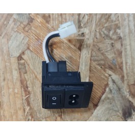 Conector de Alimentação C/ Interruptor ON / OFF PlayStation 2 / PlayStation SCPH-30004 Recondicionado