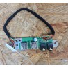 Placa USB C/ Jack de Audio Toshiba Satellite SPM30 Recondicionado Ref: 01-01000196-00