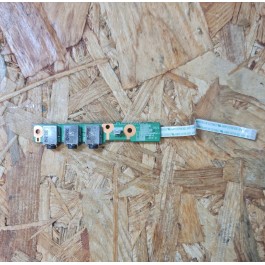 Placa Jack de Audio C/ Sensor IR HP DV5-1030EP Recondicionado Ref: DA0QT6AB6D0