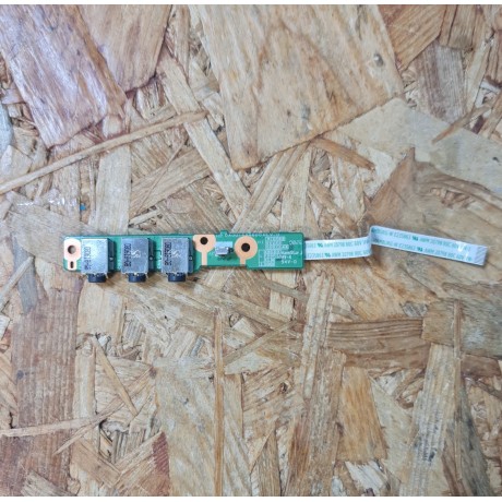 Placa Jack de Audio C/ Sensor IR HP DV5-1030EP Recondicionado Ref: DA0QT6AB6D0