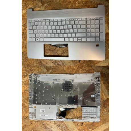 Teclado C/ Cover Completo Cinza HP 15-DY Series Recondicionado Ref: L63578-131