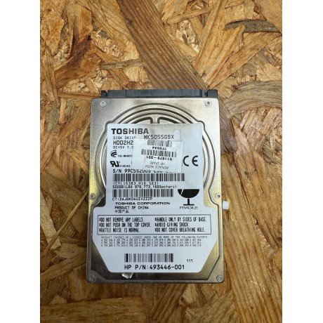 Disco Rigido 500GB Toshiba SATA 2.5 Recondicionado Ref: MK505GSX
