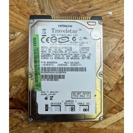 Disco Rigido 120Gb Hitachi IDE 2.5 Recondicionado Ref: HTS541212H9AT00